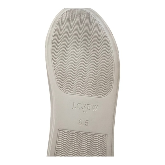 J Crew Factory Road trip white sneakers, size 8.5 - Picture 8 of 8